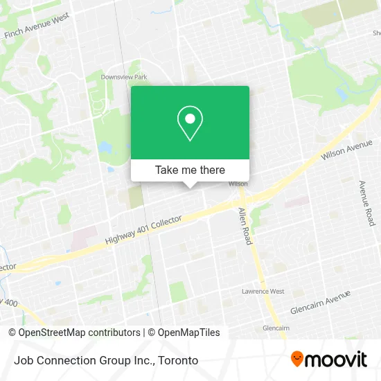 Job Connection Group Inc. map
