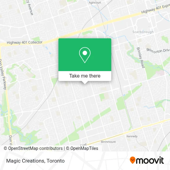 Magic Creations map