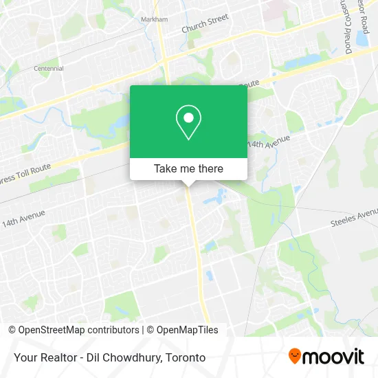 Your Realtor - Dil Chowdhury map