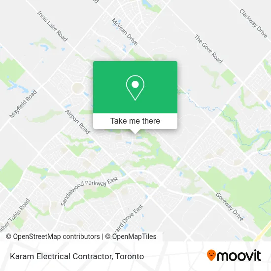 Karam Electrical Contractor map