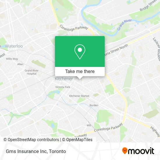 Gms Insurance Inc map