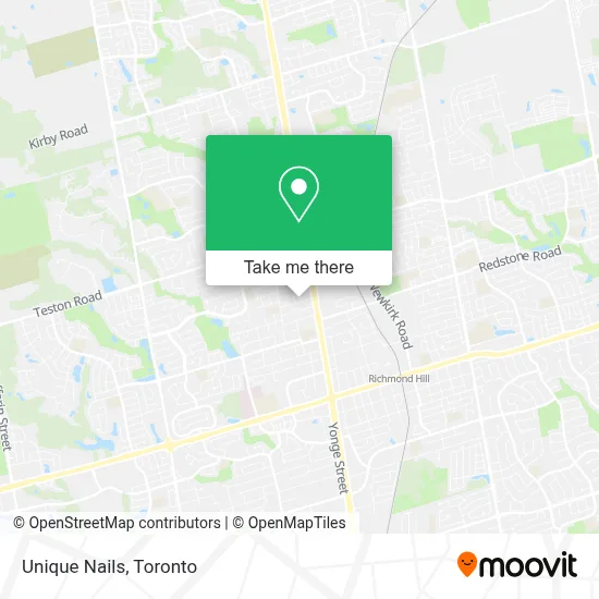 Unique Nails map