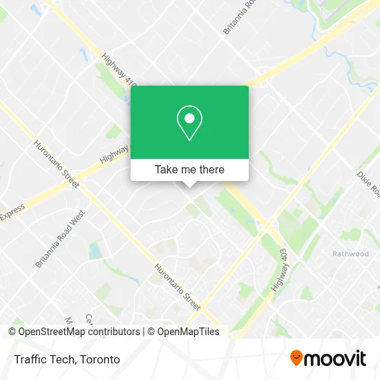 Traffic Tech map