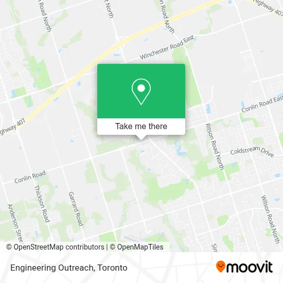 Engineering Outreach map