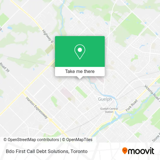 Bdo First Call Debt Solutions map