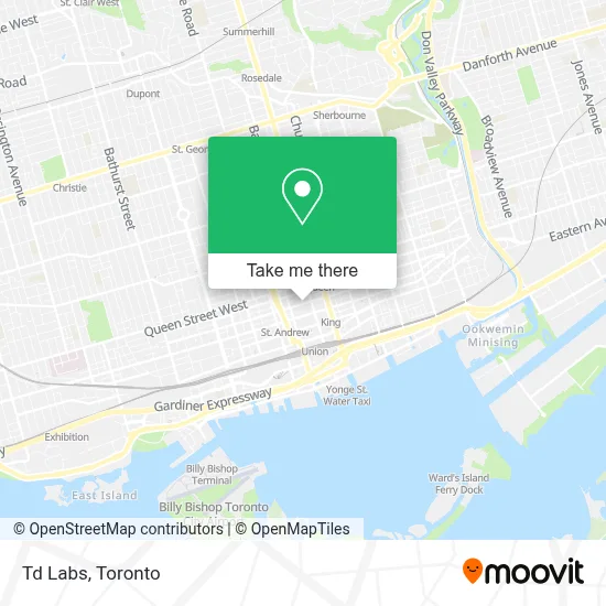 Td Labs map