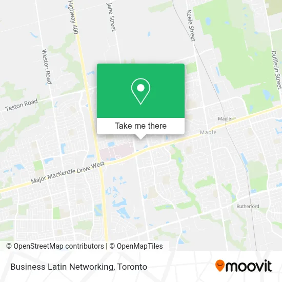 Business Latin Networking map