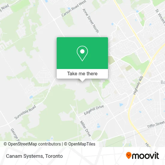 Canam Systems map