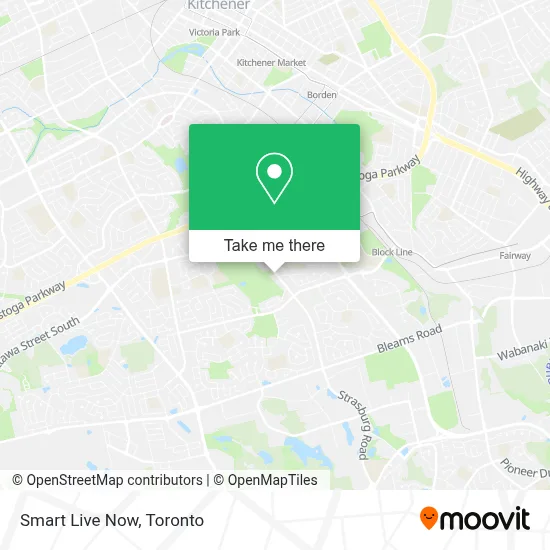 Smart Live Now map