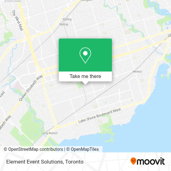Element Event Solutions map