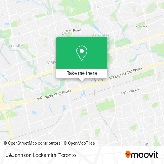 J&Johnson Locksmith map