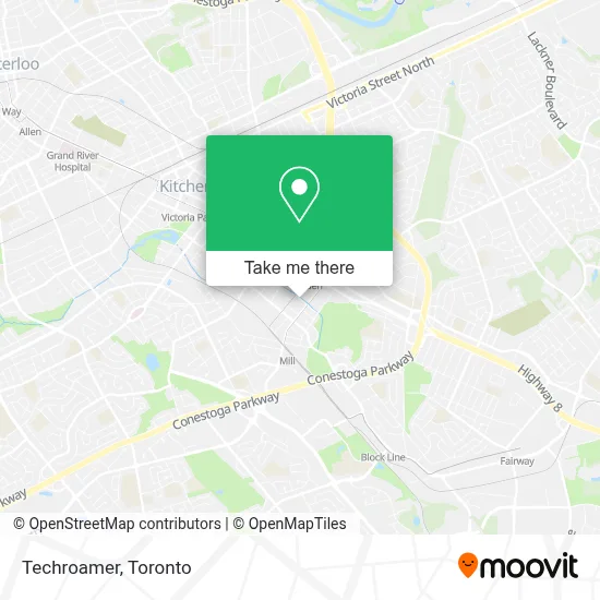 Techroamer map