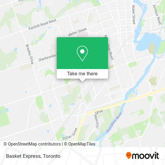 Basket Express map