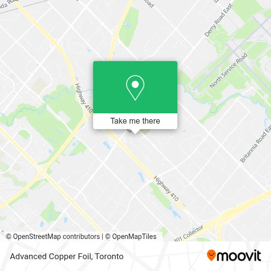 Advanced Copper Foil map