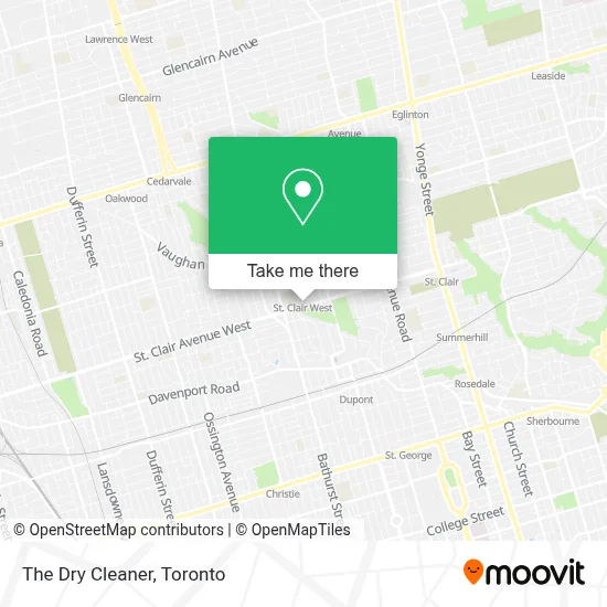 The Dry Cleaner map