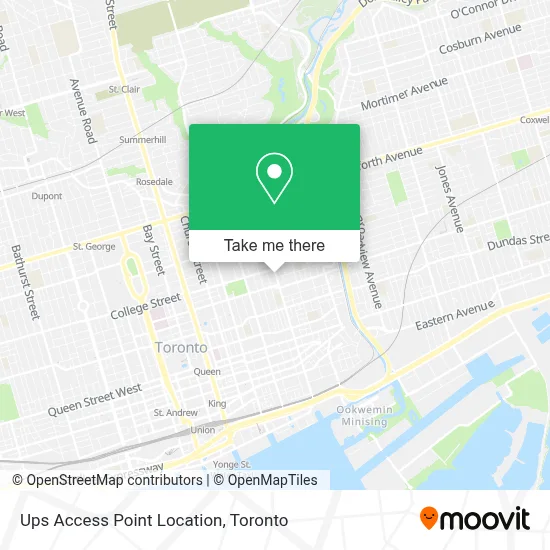 Ups Access Point Location plan