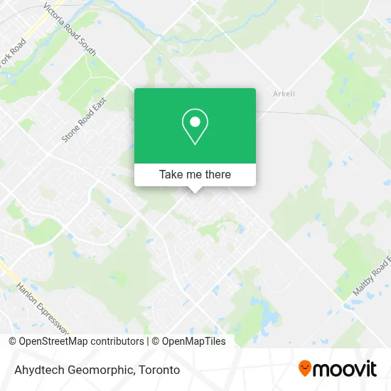 Ahydtech Geomorphic map