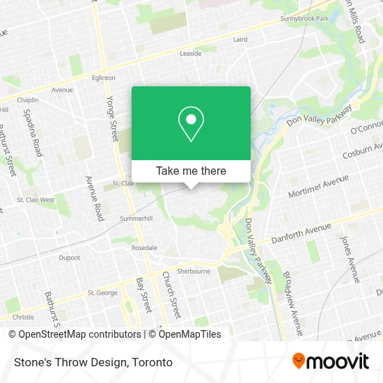 Stone's Throw Design map