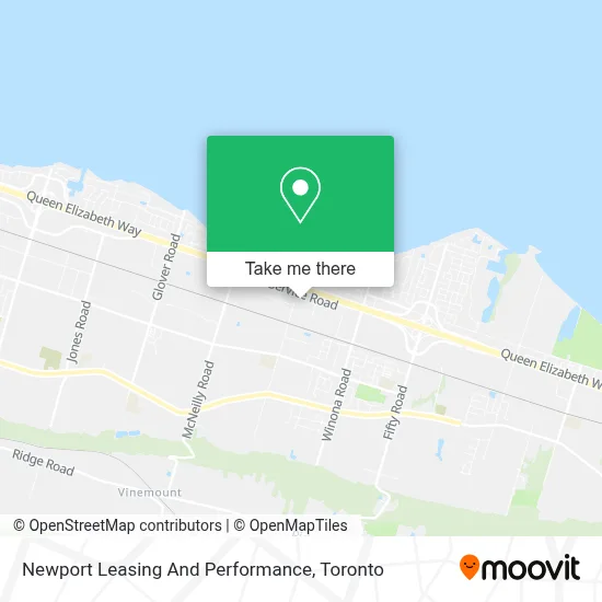 Newport Leasing And Performance map