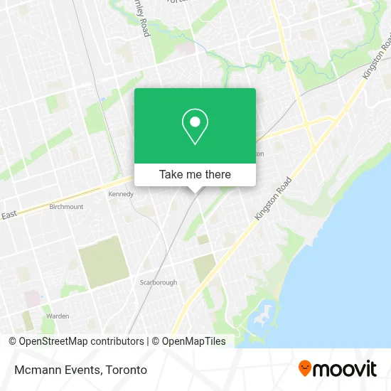 Mcmann Events map
