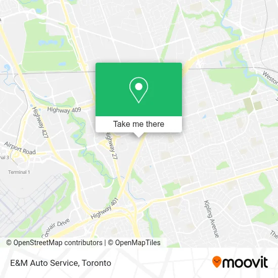 E&M Auto Service map