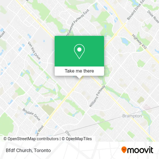 Bfdf Church map