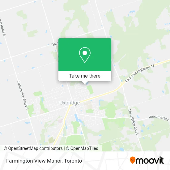Farmington View Manor map
