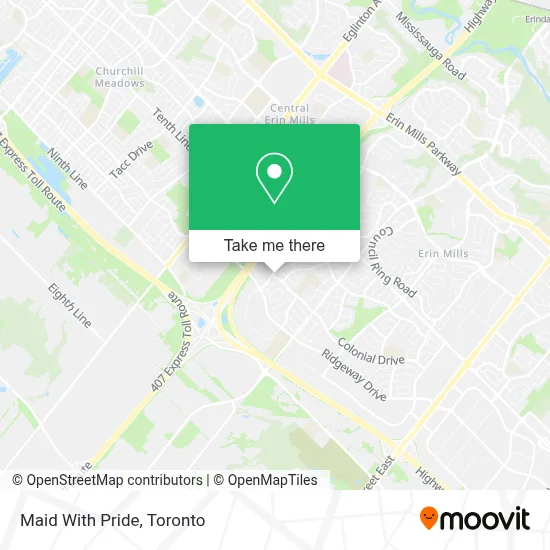 Maid With Pride map