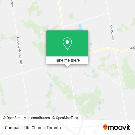 Compass Life Church map