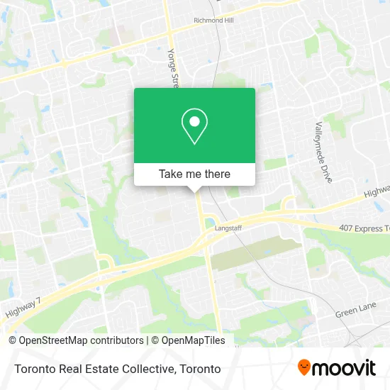 Toronto Real Estate Collective map