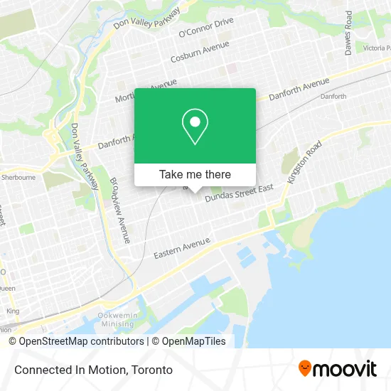 Connected In Motion map