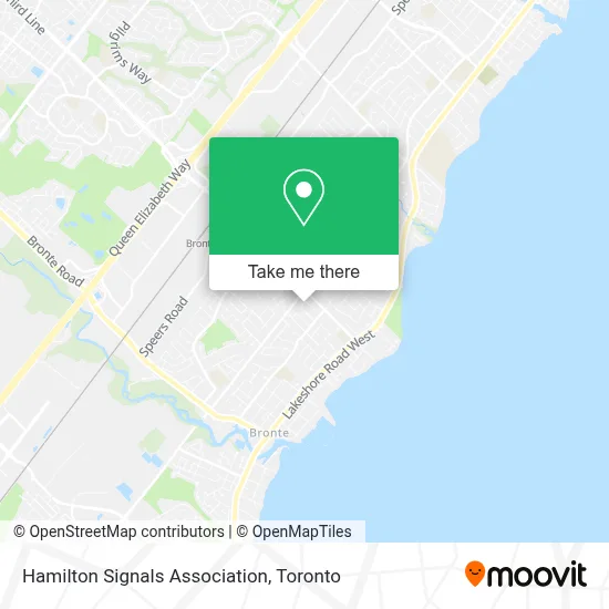 Hamilton Signals Association map