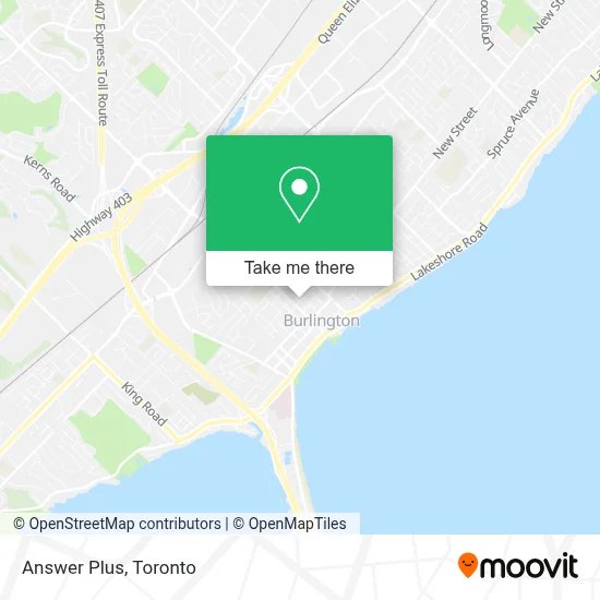 Answer Plus map