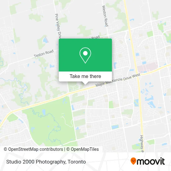 Studio 2000 Photography map