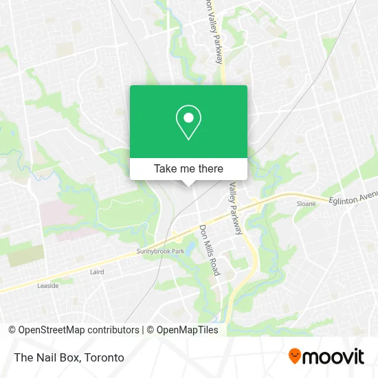 The Nail Box map