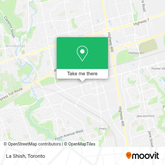 La Shish map