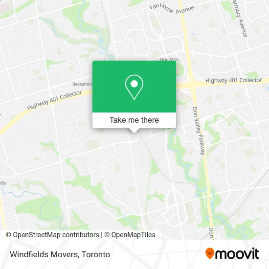 Windfields Movers map
