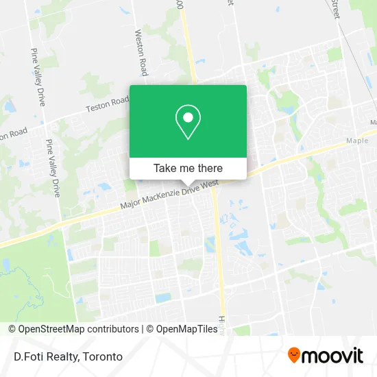 D.Foti Realty map