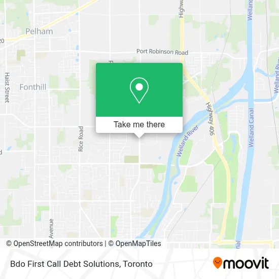 Bdo First Call Debt Solutions map