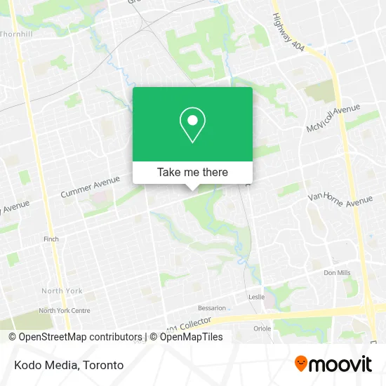 Kodo Media map