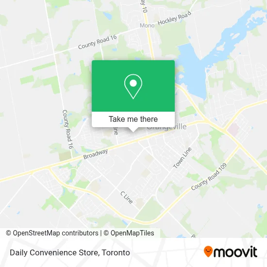 Daily Convenience Store map