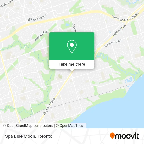 Spa Blue Moon map