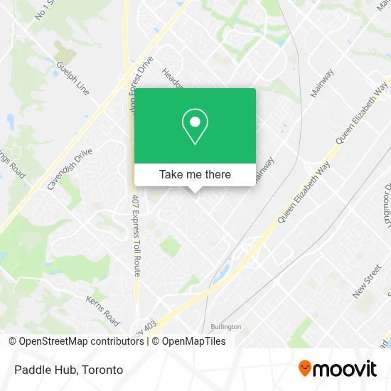 Paddle Hub map