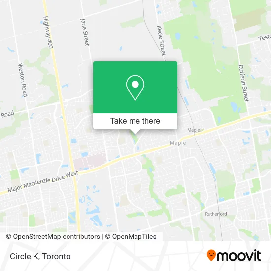 Circle K map