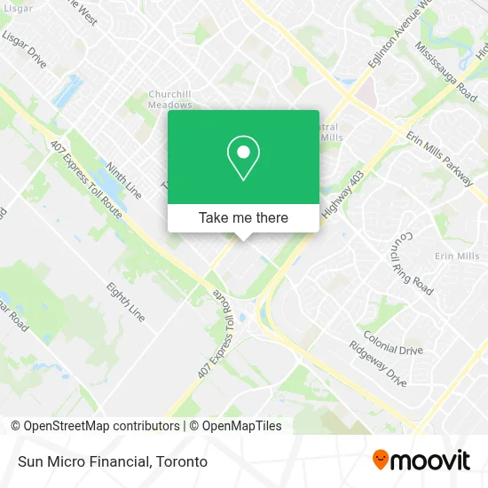 Sun Micro Financial map