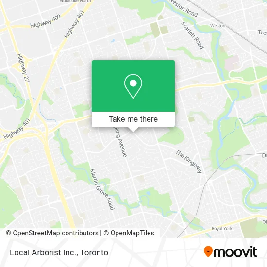 Local Arborist Inc. map