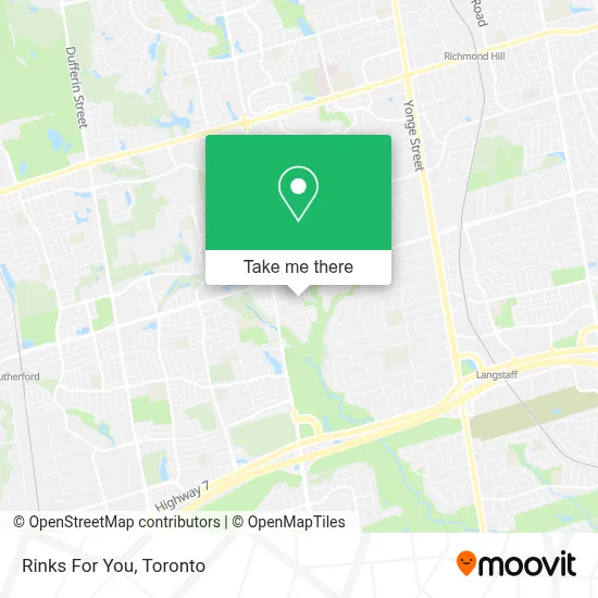 Rinks For You map