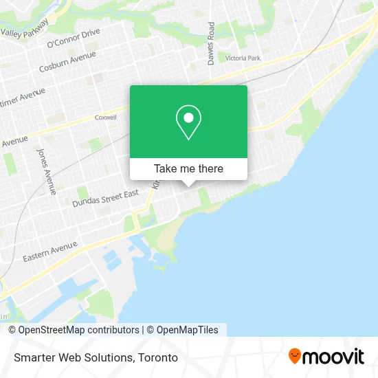 Smarter Web Solutions map