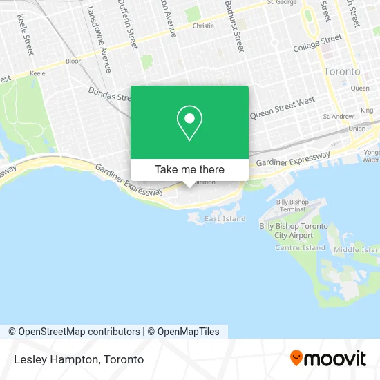 Lesley Hampton map