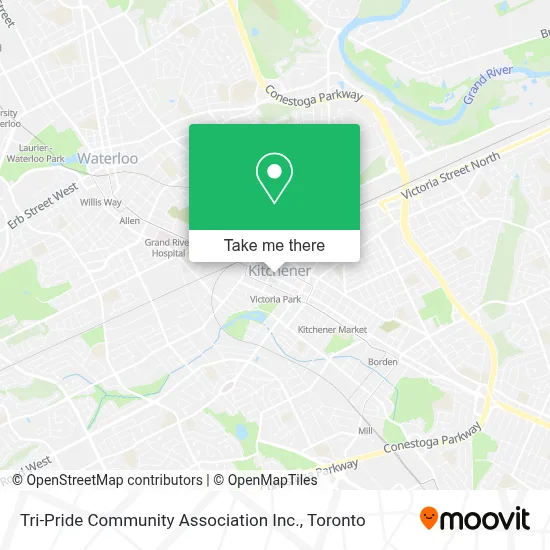 Tri-Pride Community Association Inc. map